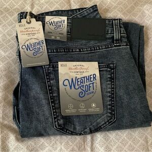NWT Men WEATHER SOFT DENIM VINTAGE Jeans 36x30 Stretch NIAGARA Slim Fit New